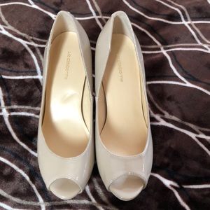 Liz Claiborne Peep Toe Heels